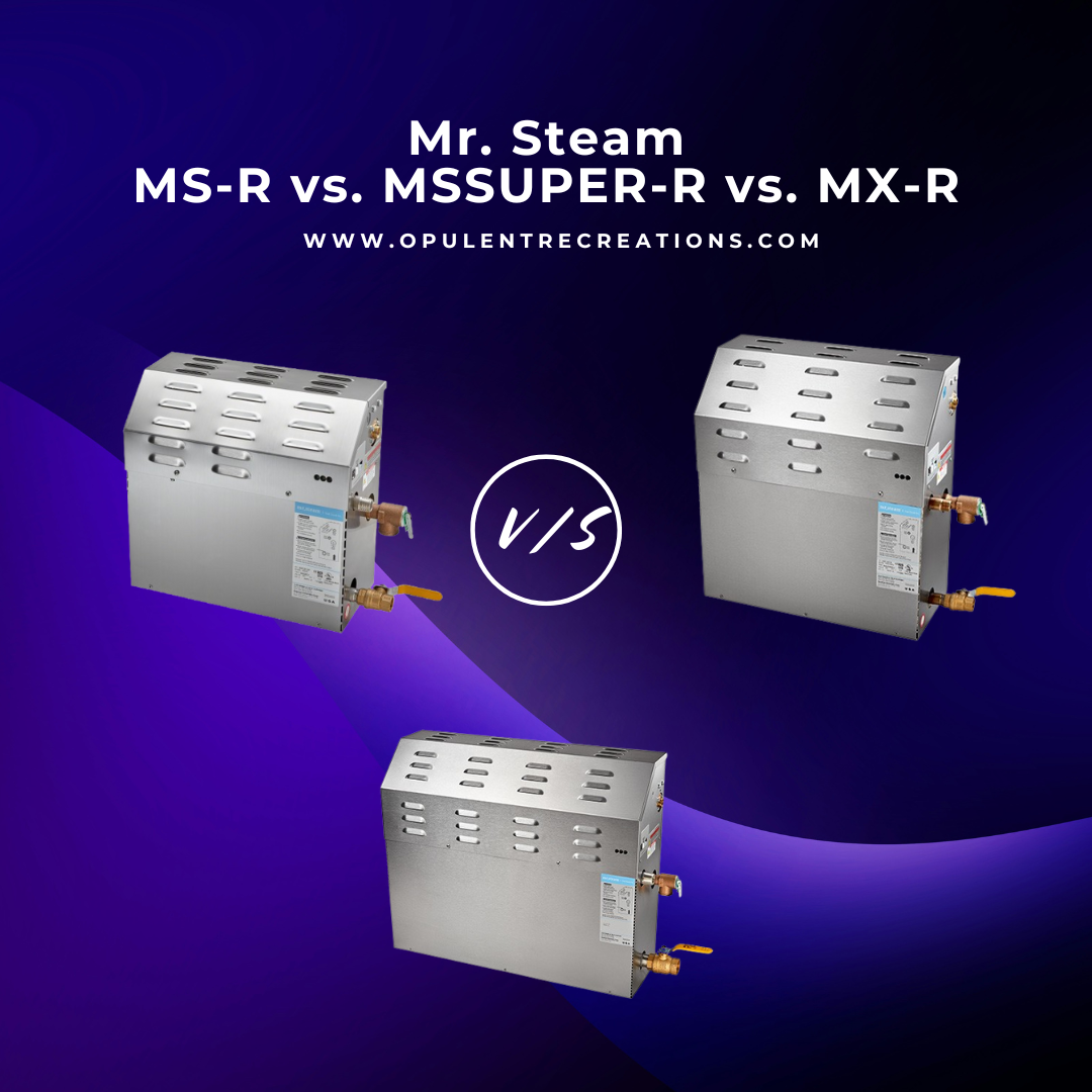 Mr. Steam MS-R vs MSSUPER-R vs MX-R: Which Steam Shower Generator is Right for You?