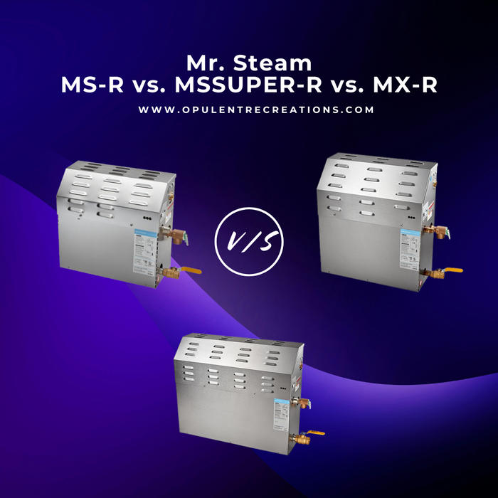 Mr. Steam MS-R vs MSSUPER-R vs MX-R: Which Steam Shower Generator is Right for You?