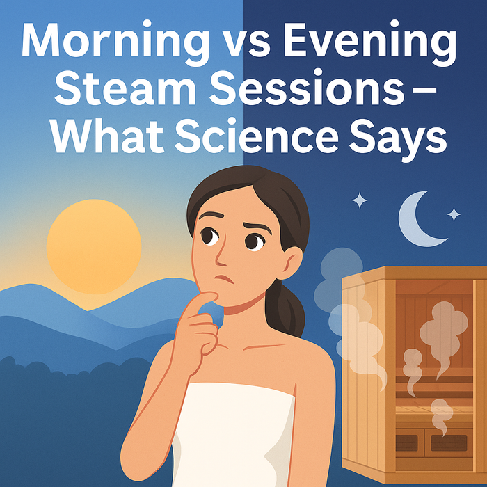 Morning vs Evening Steam Sessions — What Science Says
