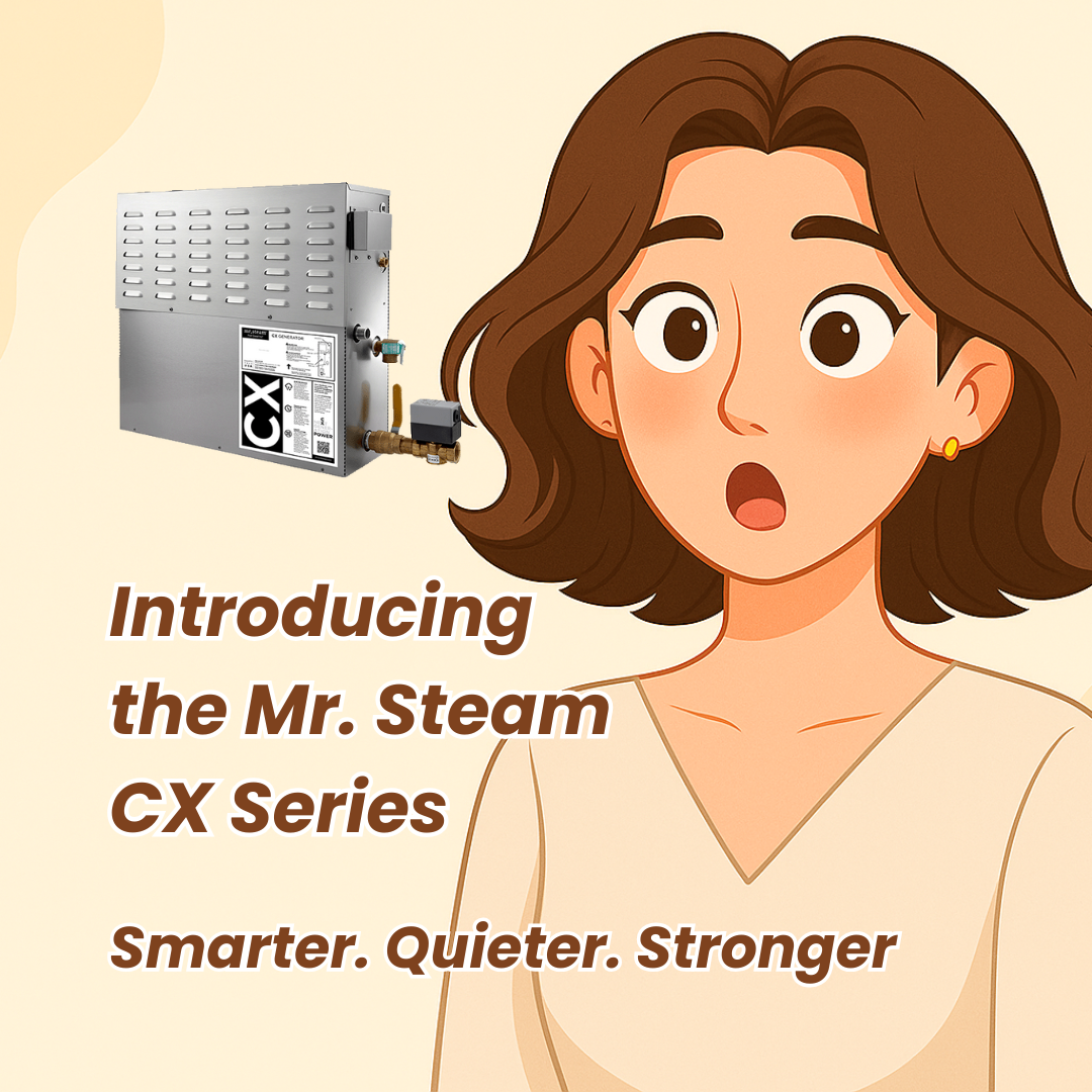Mr. Steam CX Series Steam Generator - Opulent Recreations