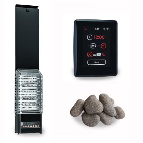 Saunum AIR Series WiFi Sauna Heater Package