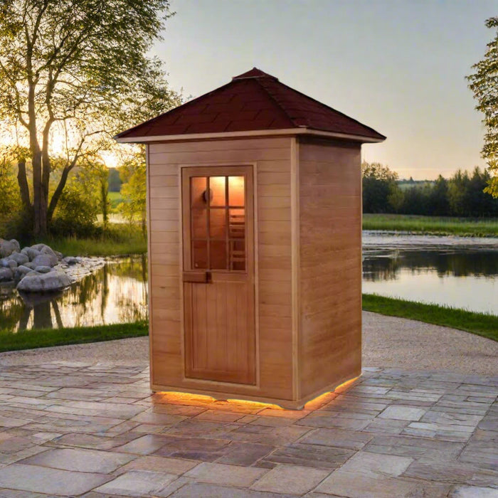 Sunray Eagle 2-Person Outdoor Traditional Sauna