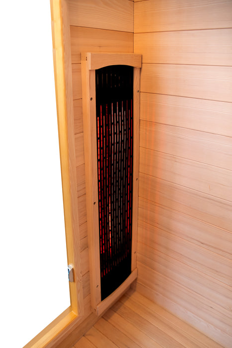 SunRay Burlington 2-Person Outdoor Infrared Sauna