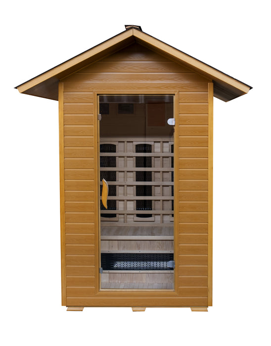 SunRay Burlington 2-Person Outdoor Infrared Sauna