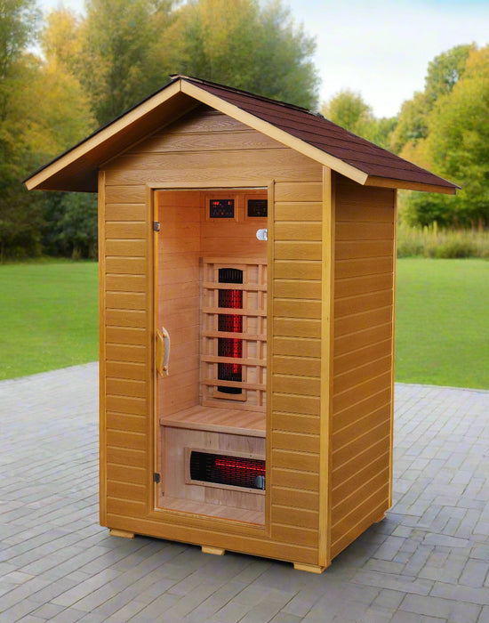 SunRay Burlington 2-Person Outdoor Infrared Sauna