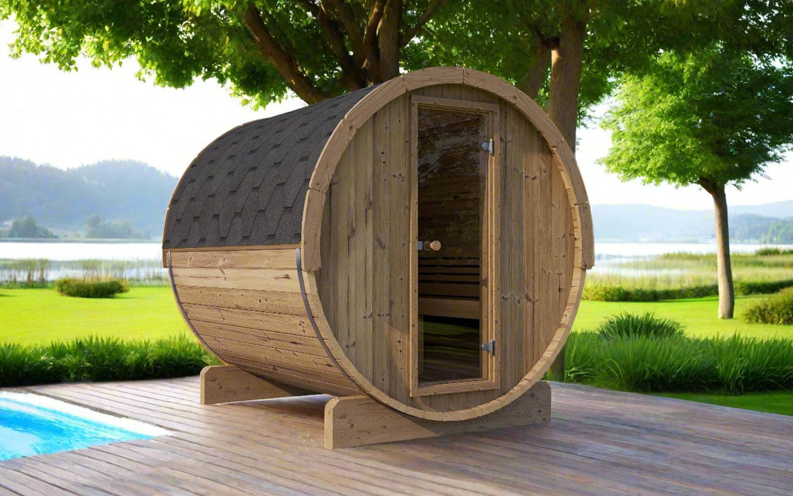 SaunaLife Ergo Series Barrel Sauna