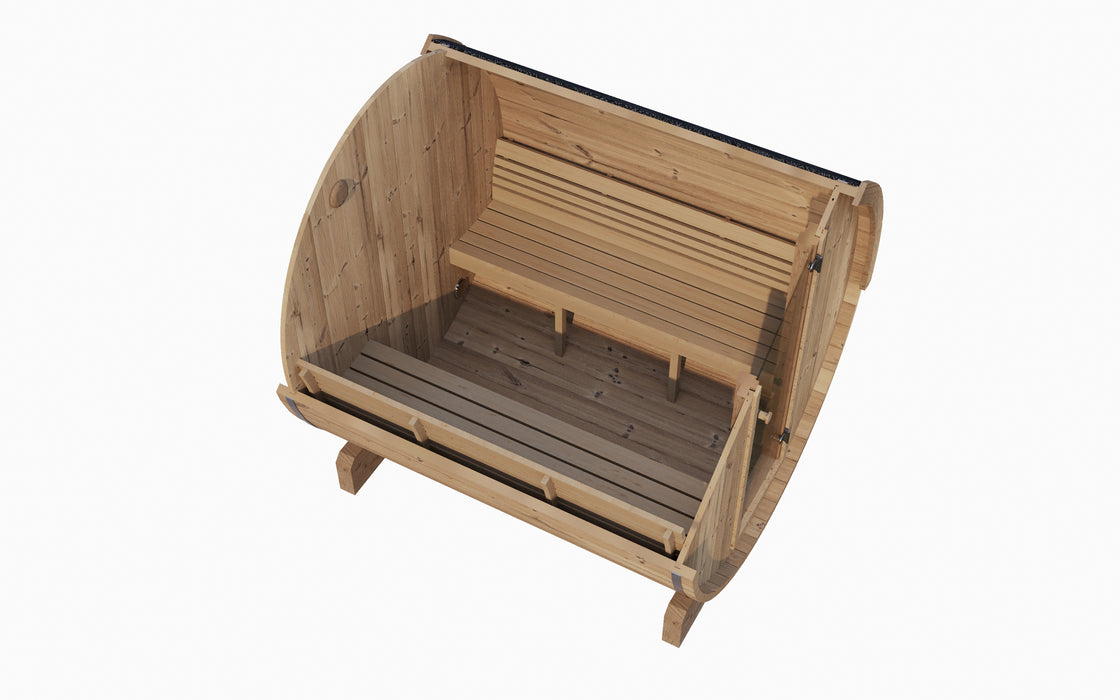 SaunaLife Ergo Series Barrel Sauna