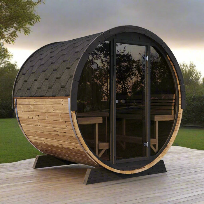 SaunaLife Ergo Elegance Series Barrel Sauna