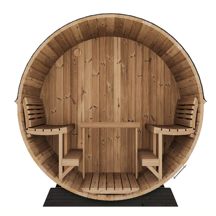 SaunaLife Ergo Elegance Series Barrel Sauna