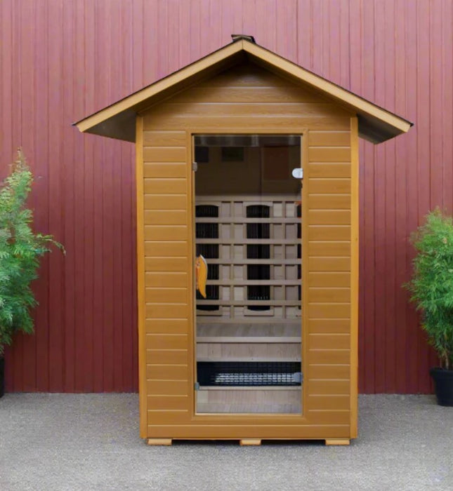 SunRay Burlington 2-Person Outdoor Infrared Sauna