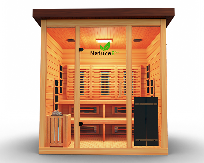 Medical Nature 8 Plus Outdoor Infrared Sauna