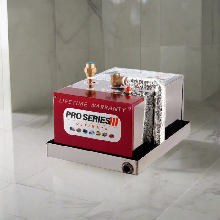 ThermaSol PRO Series III Ultimate Steam Shower Generator w/Fast Start, PowerFlush and Smart Steam