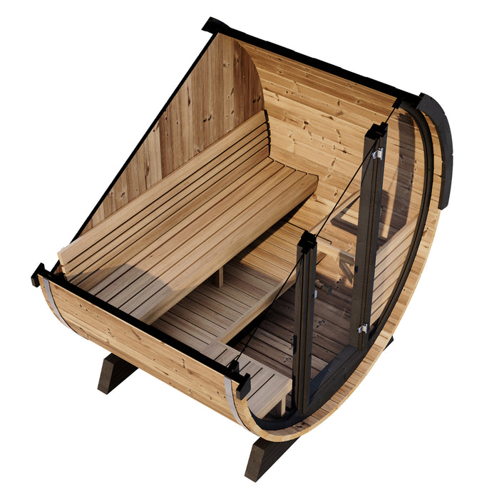 SaunaLife Ergo Elegance Series Barrel Sauna