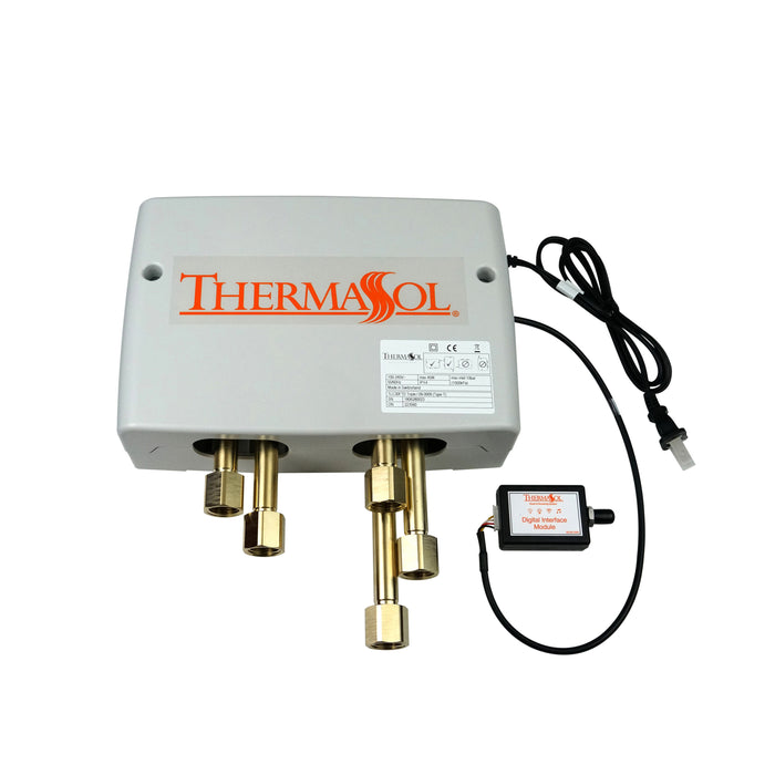 ThermaSol Digital Steam Shower Valve, Digitally Controlled, 3 Output